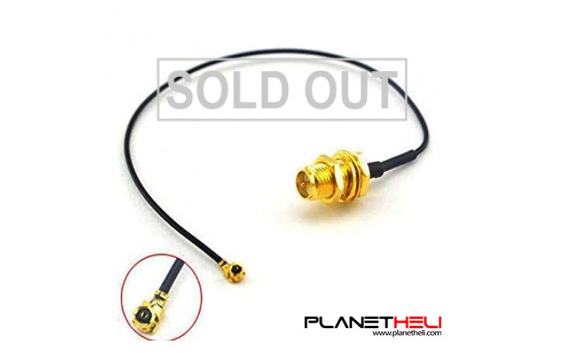 RF Coaxial 2.4G UFL U.FL IPX Ipex Female to RP-SMA Female Jack Pigtail 17cm Connector Plug